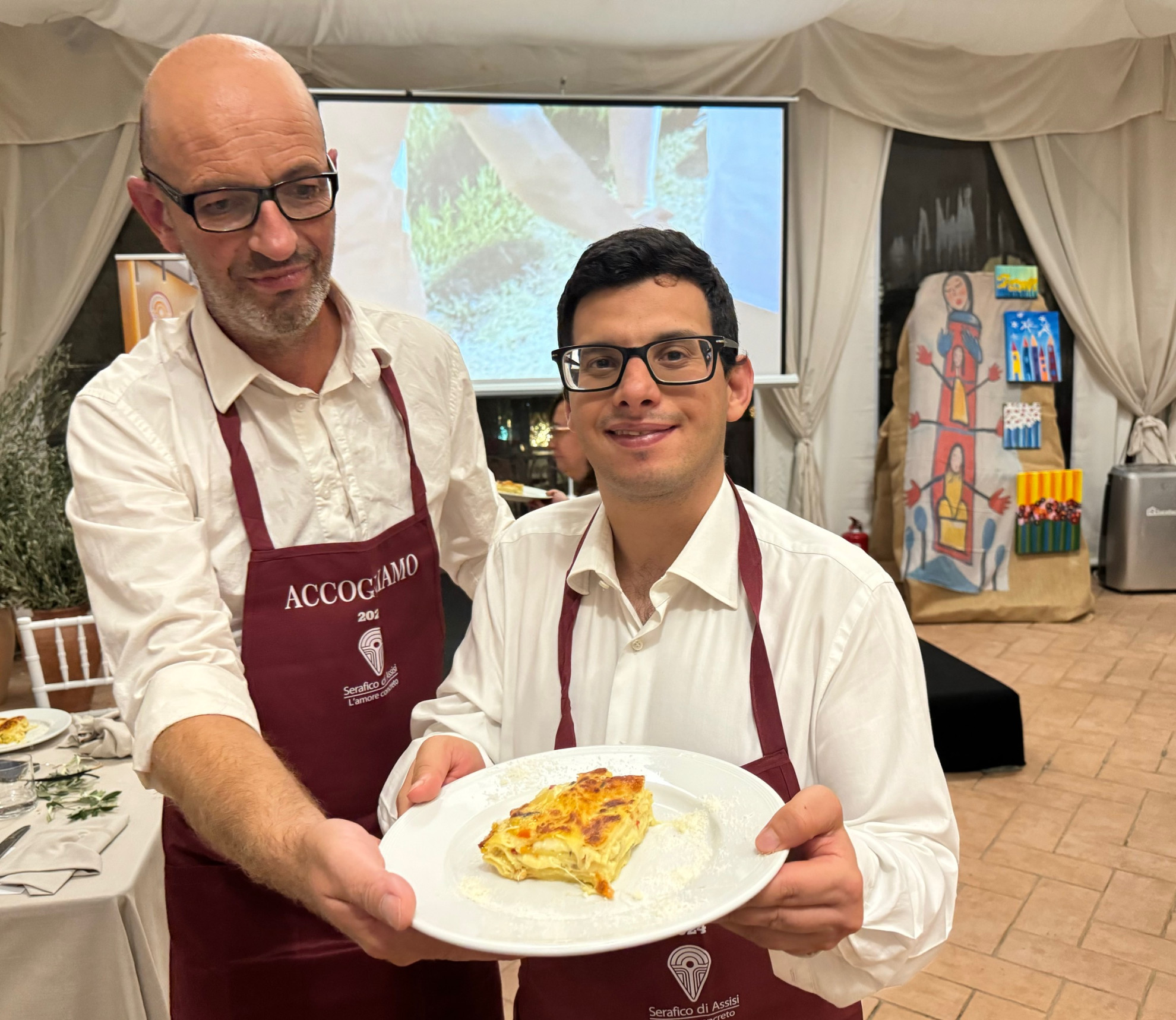 Serafico di Assisi – Pane e dolci dei ragazzi per la cena del G7 su “Inclusione e disabilità”